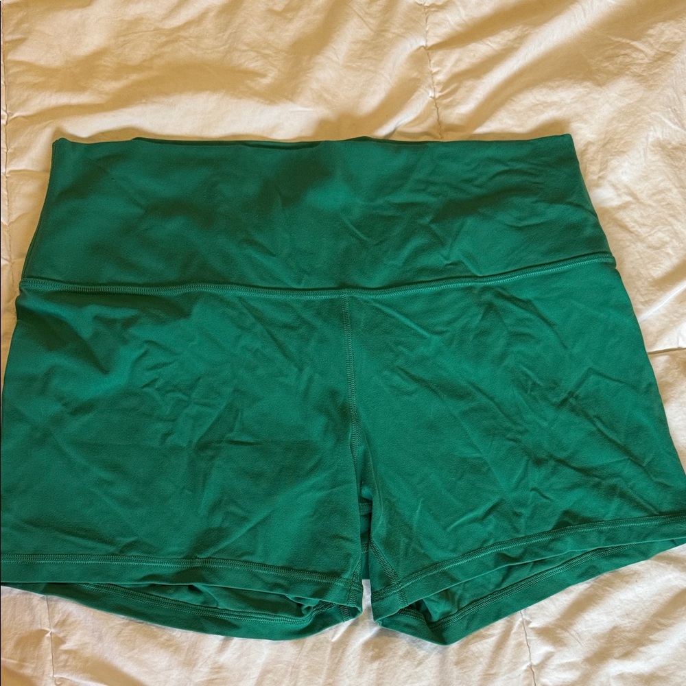 Lululemon Athletica Green Athletic Shorts